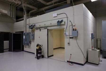 linear accelerator radiation door